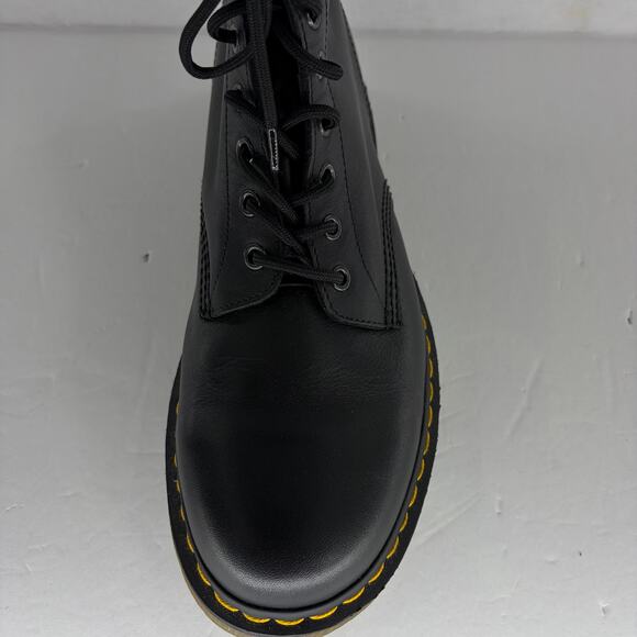 Dr. Martens 1460 Black Leather 8-Eye Boots Men\'s 12 AirWair Bouncing Soles main image 5